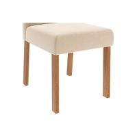 Kit 4 Cadeiras Sala Jantar Fernanda Wood 4 Un Carvalho-suede Nude Bege - Cimol - 6