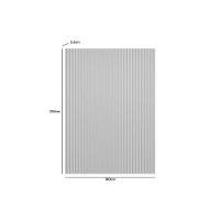 Painel De Cozinha Até 75 Pol Modular 1.8 Ripado 180x250cm Nature Fosco - Linea Brasil - 3