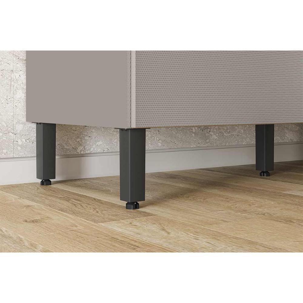 Kit De Cozinha Compacta Amaranto C- 5 Portas E 1 Gaveta 182cm Amendola-nude Prime Tx - Demóbile - 4