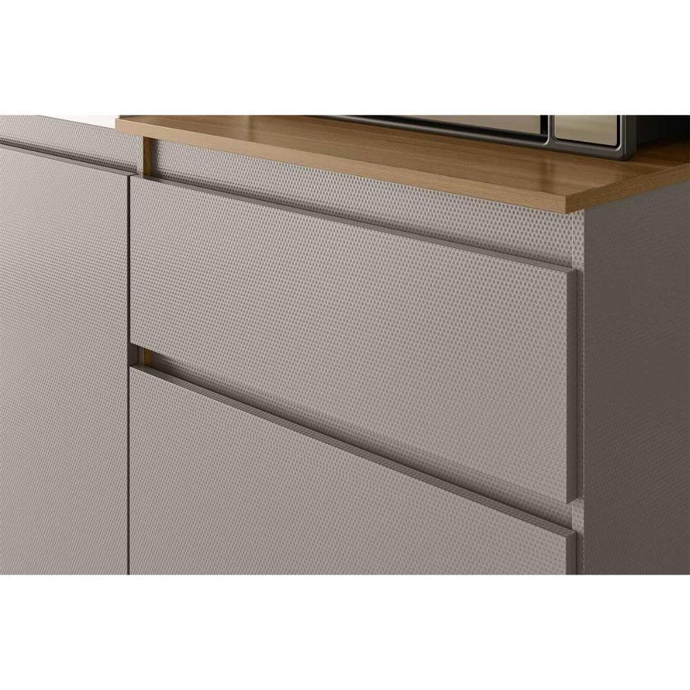 Kit De Cozinha Compacta Amaranto C- 5 Portas E 1 Gaveta 182cm Amendola-nude Prime Tx - Demóbile - 6