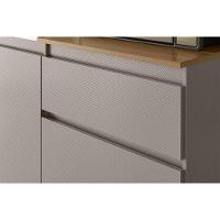 Kit De Cozinha Compacta Amaranto C- 5 Portas E 1 Gaveta 182cm Amendola-nude Prime Tx - Demóbile - 6