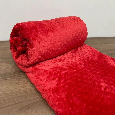 Manta Cobertor Microfibra Phoa King - Vermelha - 100% Poliéster