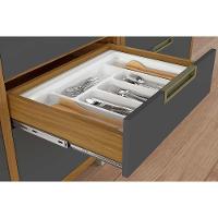 Kit Cozinha Modulada 8 Peças Imperatriz (3aéreos+4balcões+1ilha) C8p53 Freijo-off White - Nesher - 9