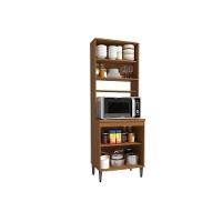 Paneleiro De Cozinha Linna T726 C- 4 Portas E 1 Nicho P- Forno 70cm Canela-off White - Kappesberg - 5