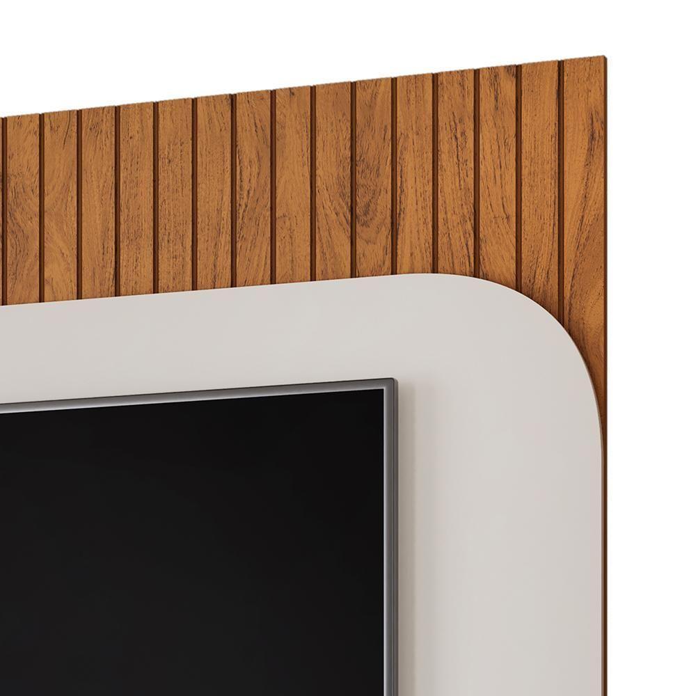 Painel Para Tv 65 Pol 1 Porta 150 Cm Tom Freijo Off White Dj Moveis Freijo Off White - 4
