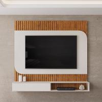 Painel Para Tv 65 Pol 1 Porta 150 Cm Tom Freijo Off White Dj Moveis Freijo Off White - 2