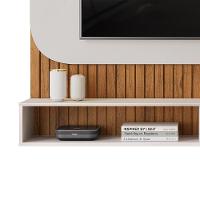 Painel Para Tv 65 Pol 1 Porta 150 Cm Tom Freijo Off White Dj Moveis Freijo Off White - 6