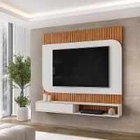 Painel Para Tv 65 Pol 1 Porta 150 Cm Tom Freijo Off White Dj Moveis Freijo Off White - 7