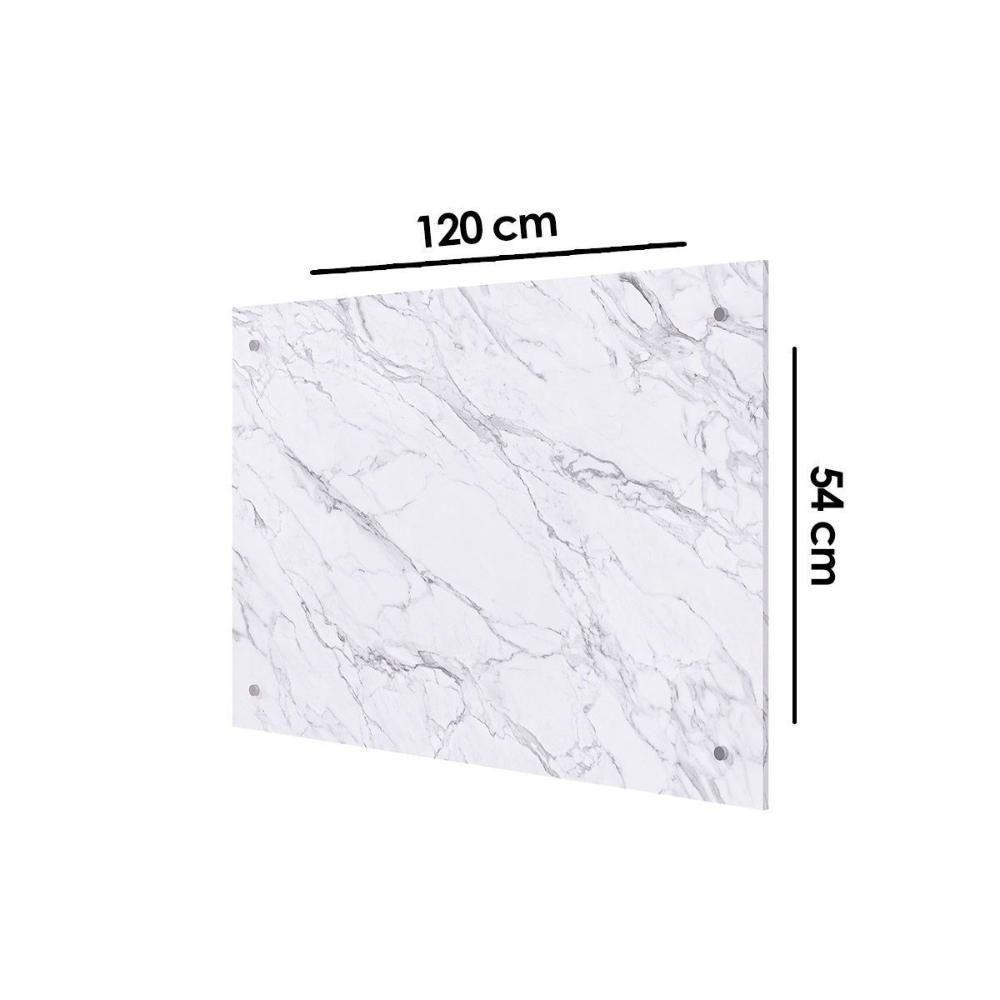 Multiuso De Cozinha Painel Marmorizado Brilhante 120cm Marmorizado Calacata - Mgm - 2