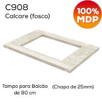 Tampo Para Balcao Cooktop 80 Cm C908 Americana Calcare Henn Calcare - 4