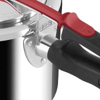 Panela De Pressao Clock 7,0l Com Fechamento Interno Aluminio Polido - 8