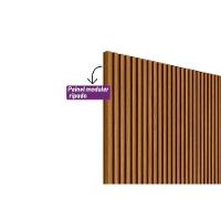 Painel P- Lavabo Até 85 Pol Modular 2.2 Ripado 219x250cm Nature Fosco - Linea Brasil