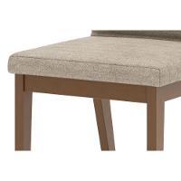 Kit 2 Cadeiras Sala Jantar Elena 2 Un Nature-linho Creme - Henn - 8