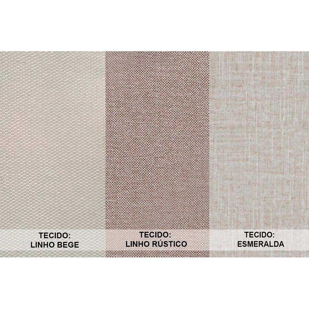 Kit 2 Cadeiras Sala Jantar Dafne 2 Un Madeira Capuccino-suede Marrom - Rufato - 7