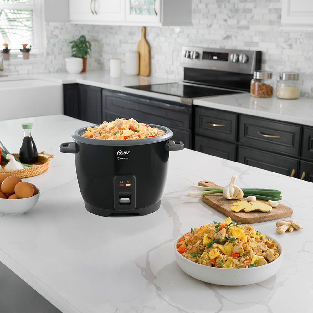 Panela Elétrica De Arroz Diamondtech Oster Black 1,2L - 220V - 6