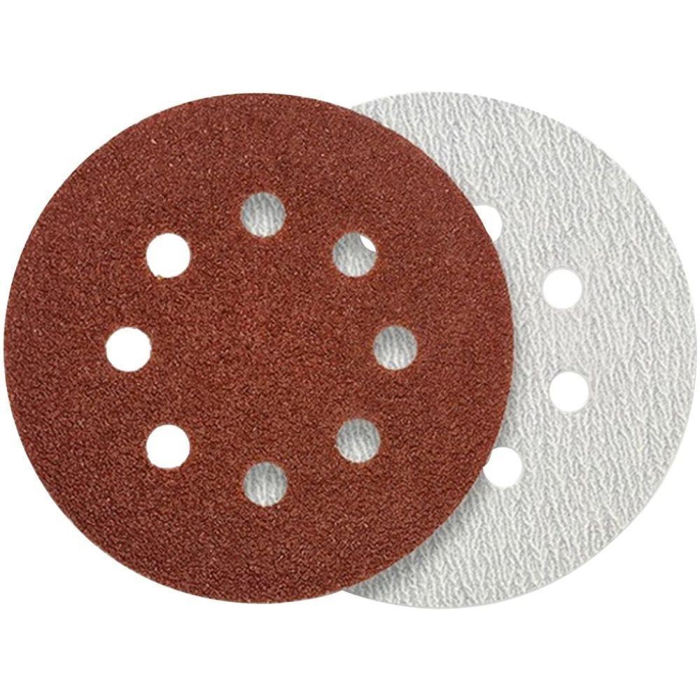 Disco Lixa 125 Mm G40 Alvenaria Com Fixador Tradestar - 1