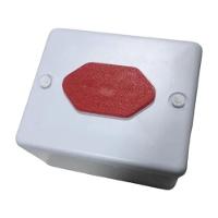 Kit 100 Pçs Protetor De Tomada Tampa Antichoque Bebe Vermelho