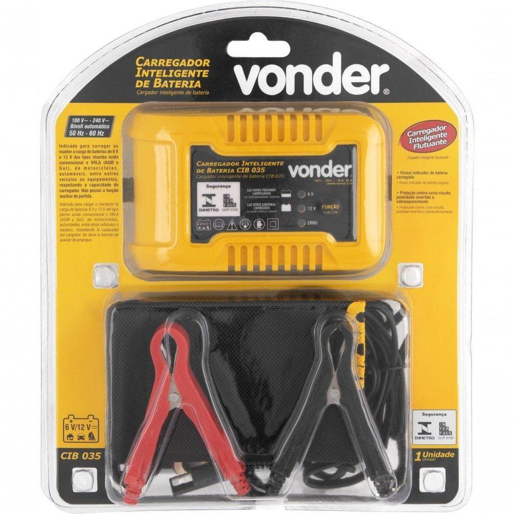 Carregador Inteligente De Bateria Bivolt Cib 035 Vonder - 7