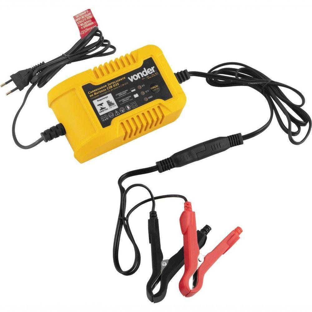Carregador Inteligente De Bateria Bivolt Cib 035 Vonder - 8