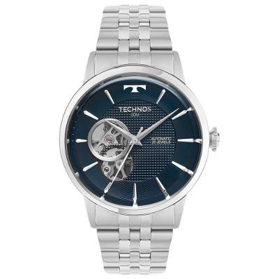 Relógio Technos Masculino Automatico Prata - G3265av/1a G3265av/1a