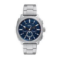 Relógio Fossil Masculino Machine Prata - Fs6096-1an - 1