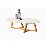 Mesa De Centro Classic Off White/Nature - Tebarrot - 3