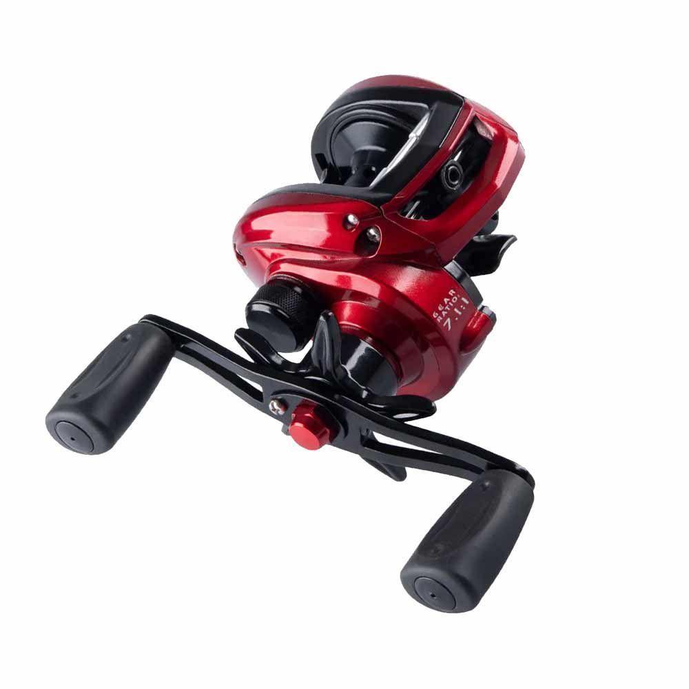 Carretilha Para Pesca Maruri Bronx 8000 Red Lado Da Manivela Direito - 1