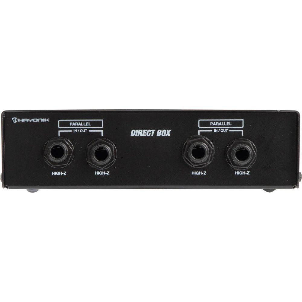Direct Box Passivo Duplo Hayonik Db400-2 Preto - 8