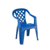 Cadeira Plástica Empilhável Giorgia Azul Pisani - 1