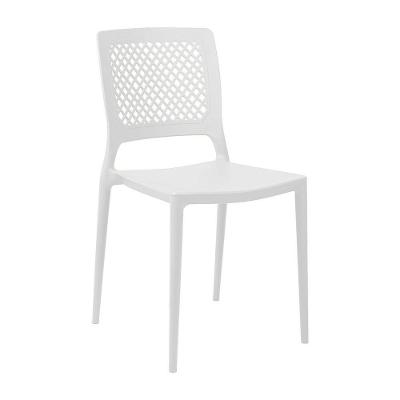 Cadeira Empilhável Vênus Branca Em Polipropileno Acrilys