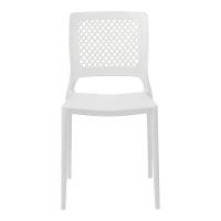 Cadeira Empilhável Vênus Branca Em Polipropileno Acrilys - 3