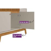 Buffet De Sala Jantar Lucca C- 2 Portas E 1 Gaveta Freijó-off White - Linea Brasil