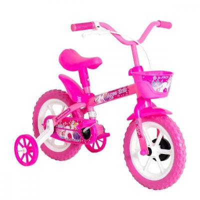 Bicicleta Infantil Iris Aro 12 Freio a Tambor Rosa Track & Bikes