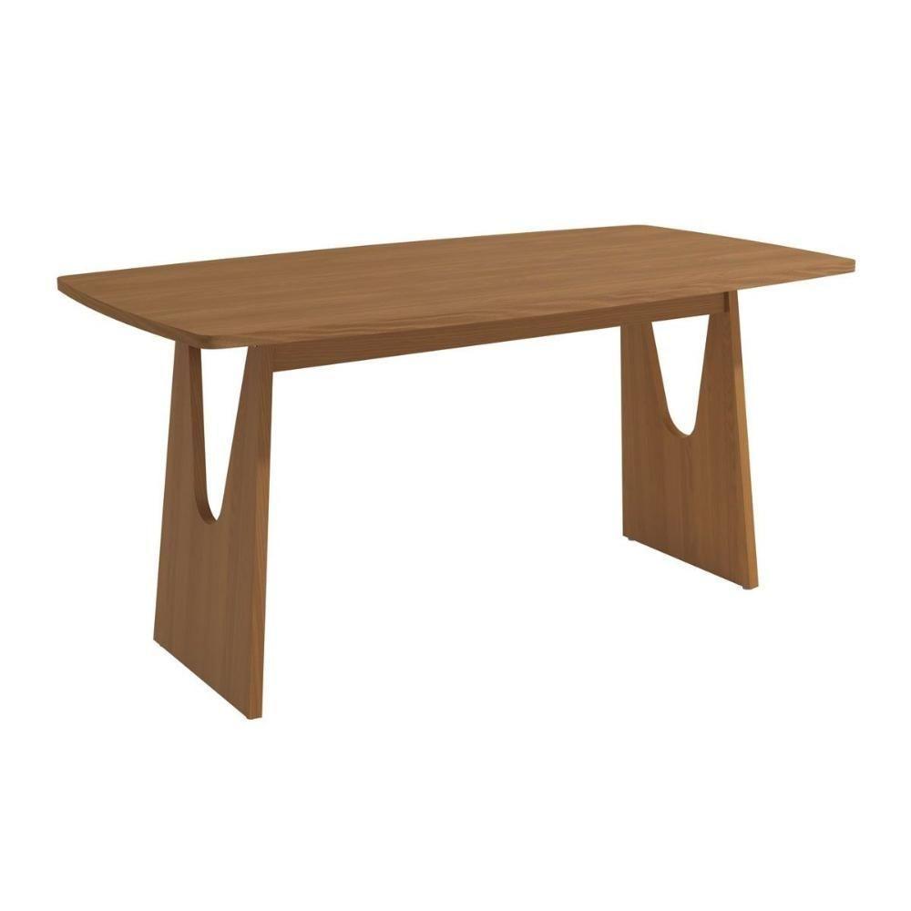 Base Mesa De Jantar Mila Bam017-ca Premium Madeira Maciça S- Tampo Carvalho - Kappesberg - 3