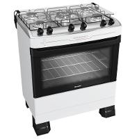 Fogão Mueller 5 Bocas Tripla Chama Com Mesa Inox E Acendimento Automático Branco Mfi5bf Bivolt - 2