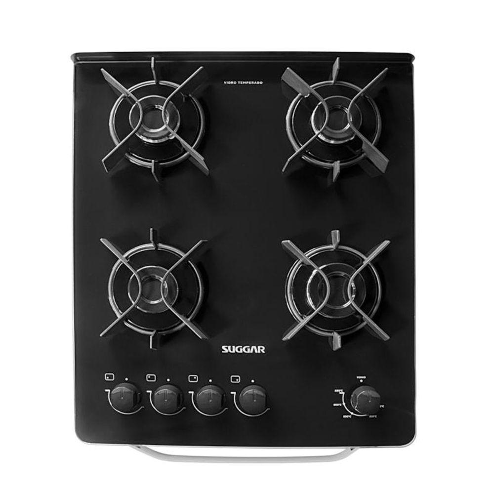 Fogão Max Glass 4 Queimadores Prix Bivolt Fgvmg410prix Bivolt - 7