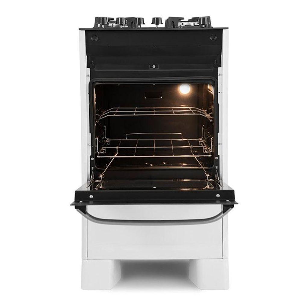 Fogão Best Glass 4 Queimadores Branco Bivolt Fgvbg410br Suggar Bivolt - 2