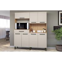 Kit De Cozinha Compacta Isla C- 7 Portas E 1 Gaveta Mel-off White - Movelbento - 2