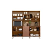 Kit De Cozinha Compacta Amora C- 10 Portas E 2 Gavetas 198cm Amendola-grafito Prime Tx - Demóbile