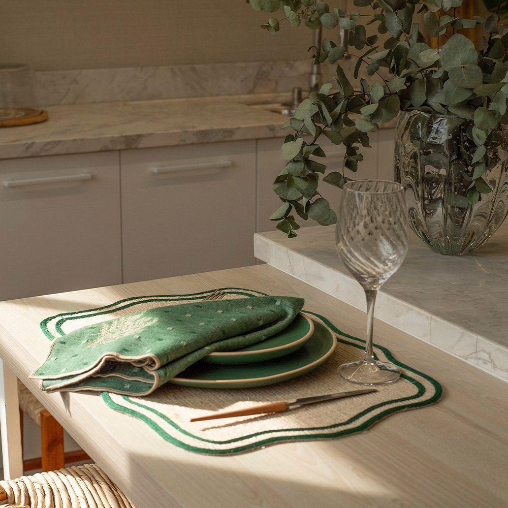 Guardanapo Copa E Cia Avulso Ramos De Natal Verde - 4