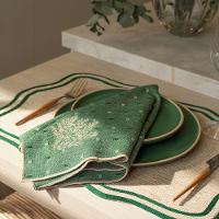 Guardanapo Copa E Cia Avulso Ramos De Natal Verde - 2