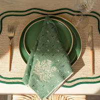 Guardanapo Copa E Cia Avulso Ramos De Natal Verde - 3