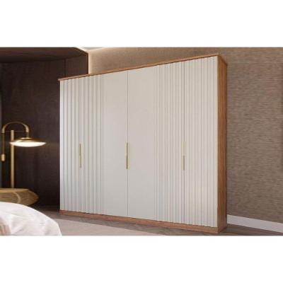 Guarda Roupa Casal 6 Portas E 6 Gavetas La Belle Cinamomo-off White - Panan
