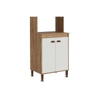 Paneleiro De Cozinha Torino C- 3 Portas 63cm Mel-off White - Movelbento - 7