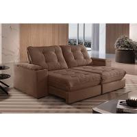 Sofá Retrátil Botucatu 2,30m 04 Lugares Molas Ensacadas Txr Cobre - 1