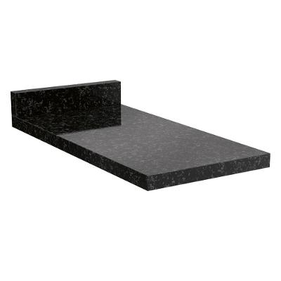 Tampo Para Balcão 25 Cm Mdp B647 Preto Kappesberg Preto