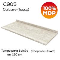 Tampo Para Balcao 120 Cm C905 Americana Calcare Henn Calcare - 4