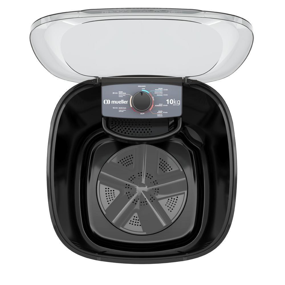 Tanquinho Mueller 10kg Semiautomático Mlt10 Preto 110V - 5