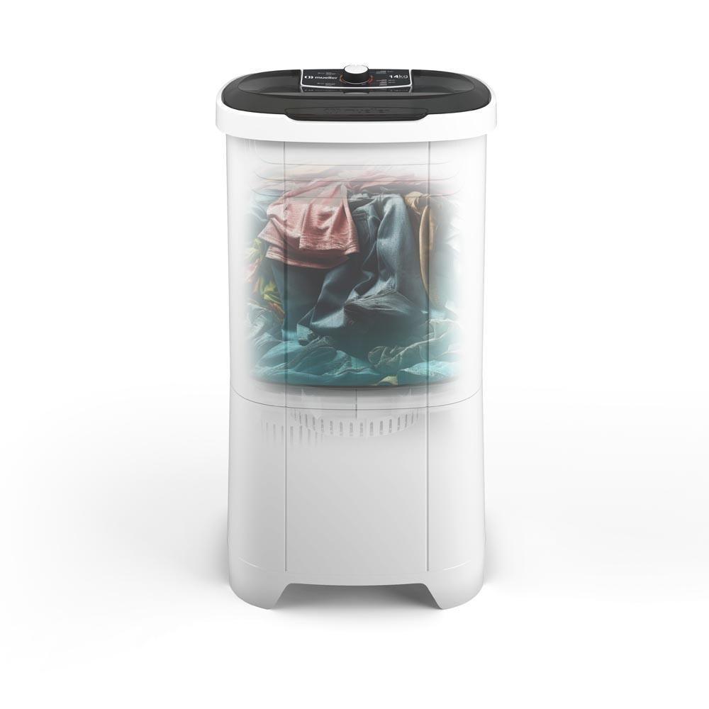 Tanquinho Mueller 14kg Semiautomática Branco MLT14B 220V - 9