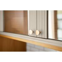 Cozinha Modulada Completa Atena 5 Peças (2aéreos+2balcões+1paneleiro) Cp05 Jequitiba-off White Fosco - Linea Brasil - 9